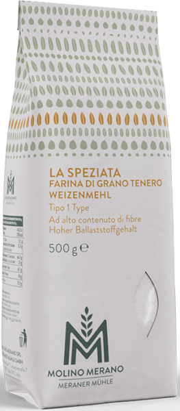 Weizenmehl Type 2 "La Speziata" - 500g - Meraner Mühle