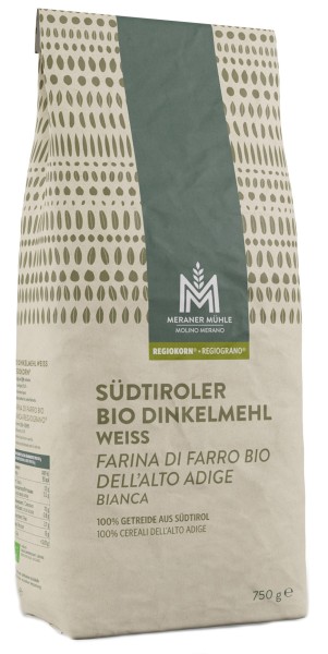 Dinkelmehl Regiokorn BIO - 750g - Meraner Mühle